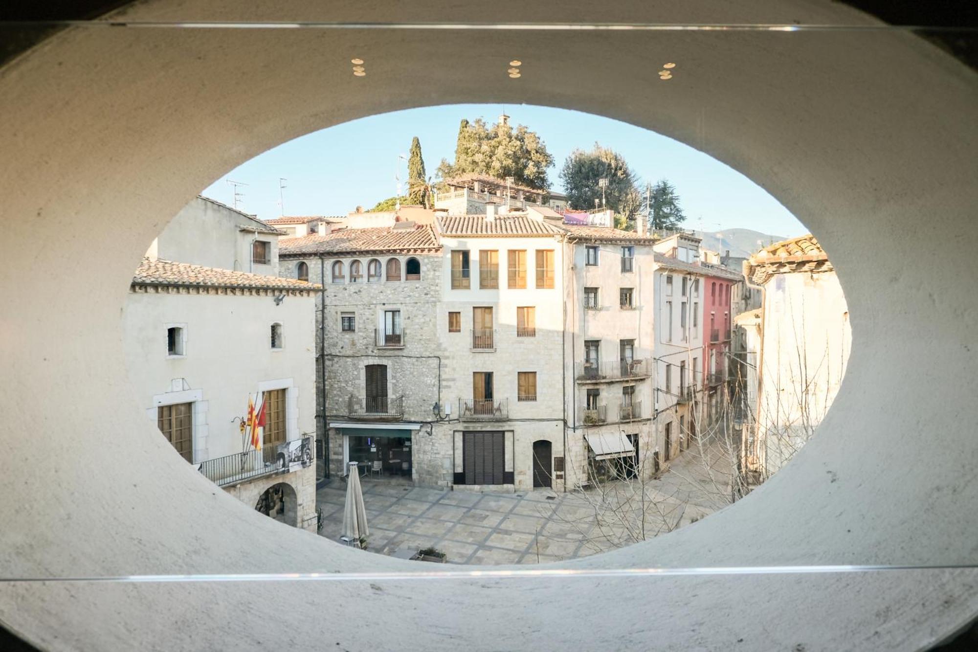 Can Cintet 3 Apartamento Con Terraza En Besalú Zewnętrze zdjęcie