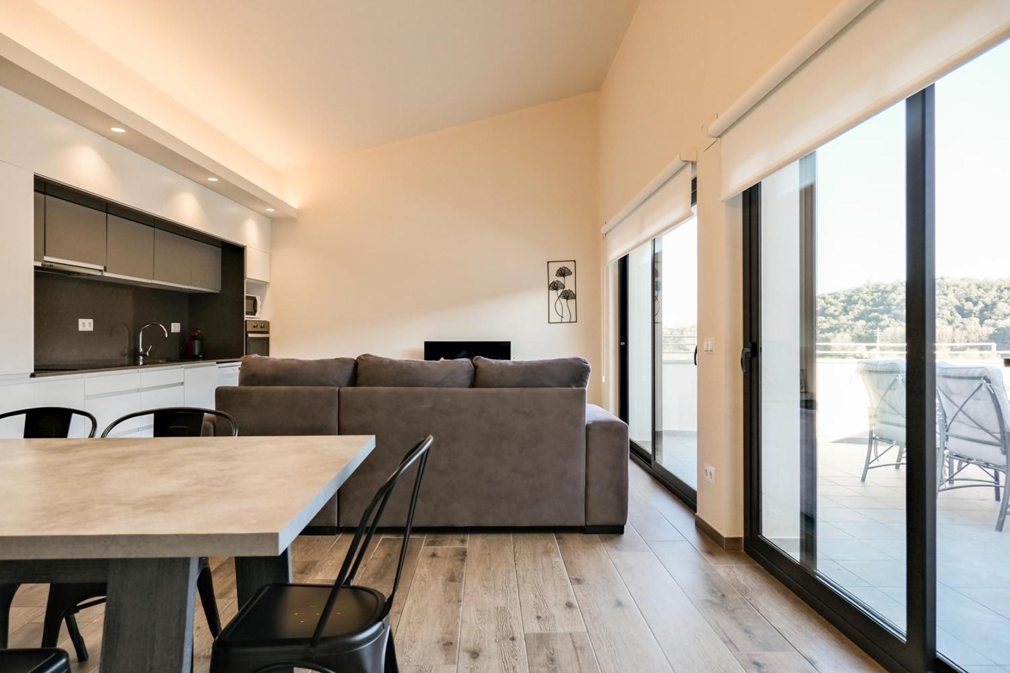 Can Cintet 3 Apartamento Con Terraza En Besalú Zewnętrze zdjęcie